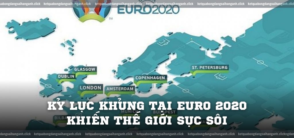 Kỷ lục khủng tại EURO 2020 khiến thế giới sục sôi